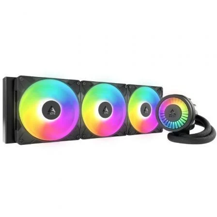 Arctic Liquid Freezer III Pro 420 A-RGB - Sistema de Refrigeración Líquida AIO para CPU, 420mm, Ventiladores P14 Pro, Compatible con LGA1851/1700 & AM5/AM4, Negro, ACFRE00185A Arctic Liquid Freezer III Pro 420 A-RGB - Sistema de Refrigeración Líquida AIO para CPU, 420mm, Ventiladores P14 Pro, Compatible con LGA1851/1700 & AM5/AM4, Negro, ACFRE00185A